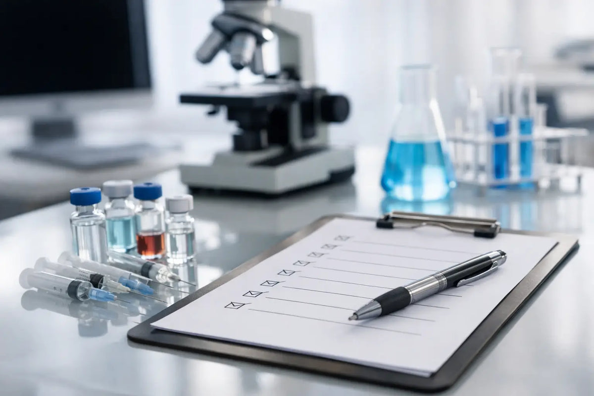 Research Peptide Supplier Review Checklist