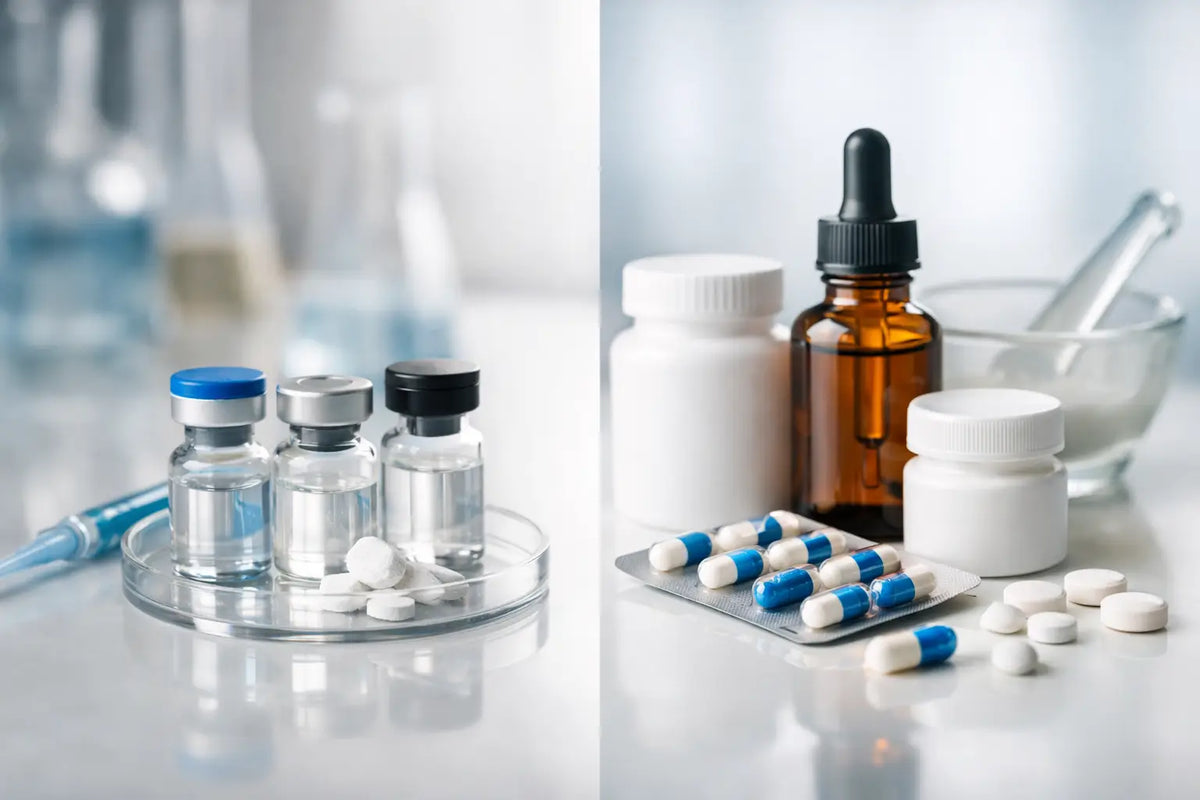 Research Peptides vs Compounding Products