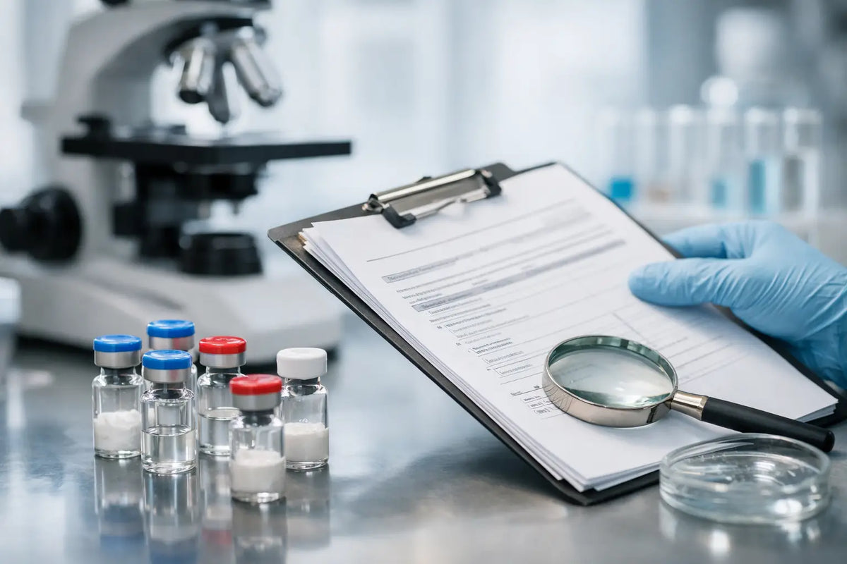Best Peptide Supplier Certificate Analysis