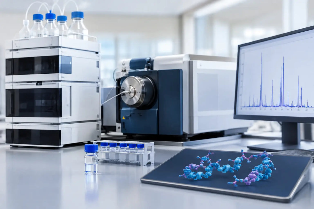 HPLC analytical profile Versus Mass Spectrometry for Peptides