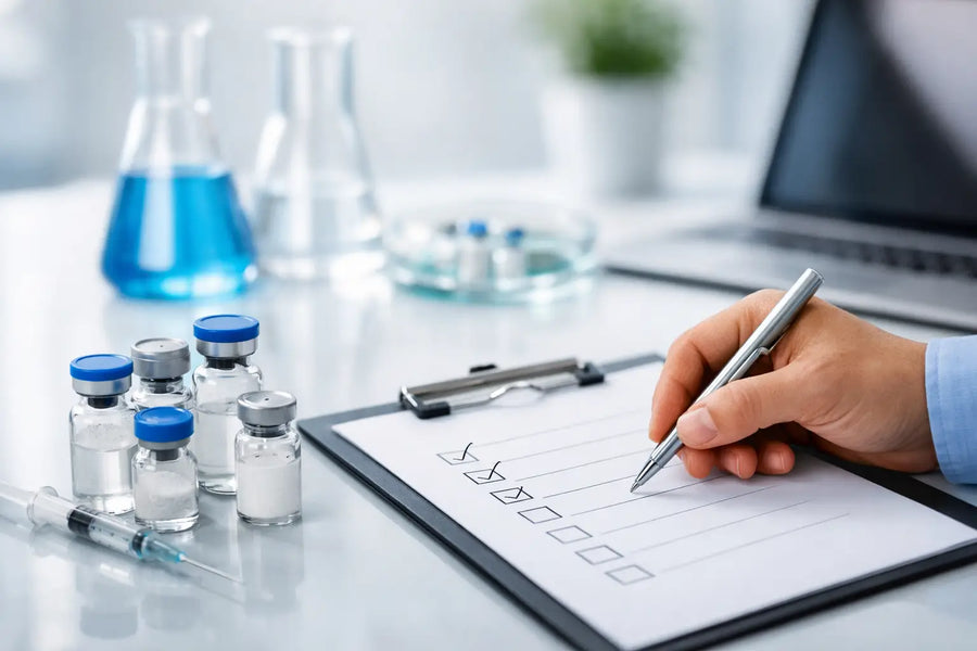 Peptide Supplier Comparison Checklist