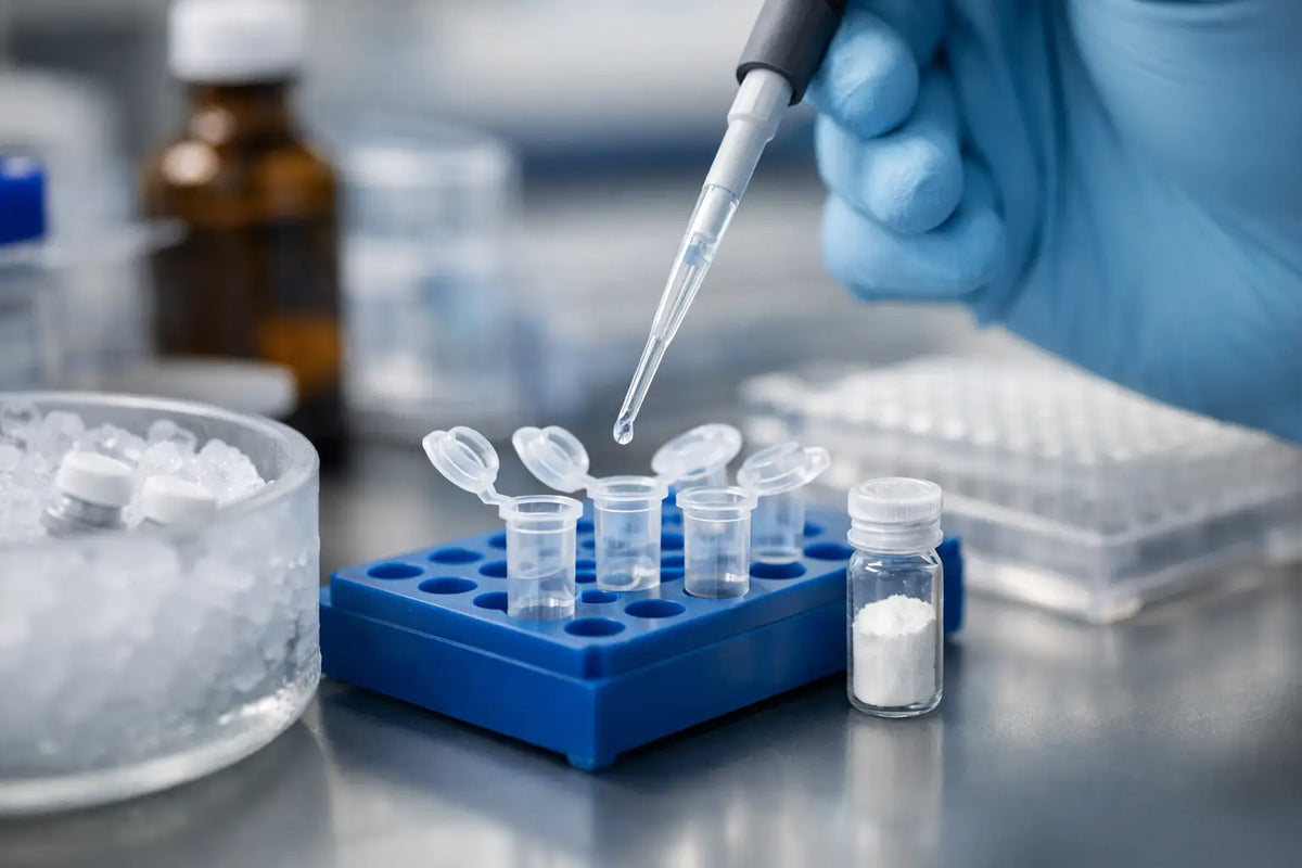 When Should Peptide Samples Be Aliquoted in Labs?