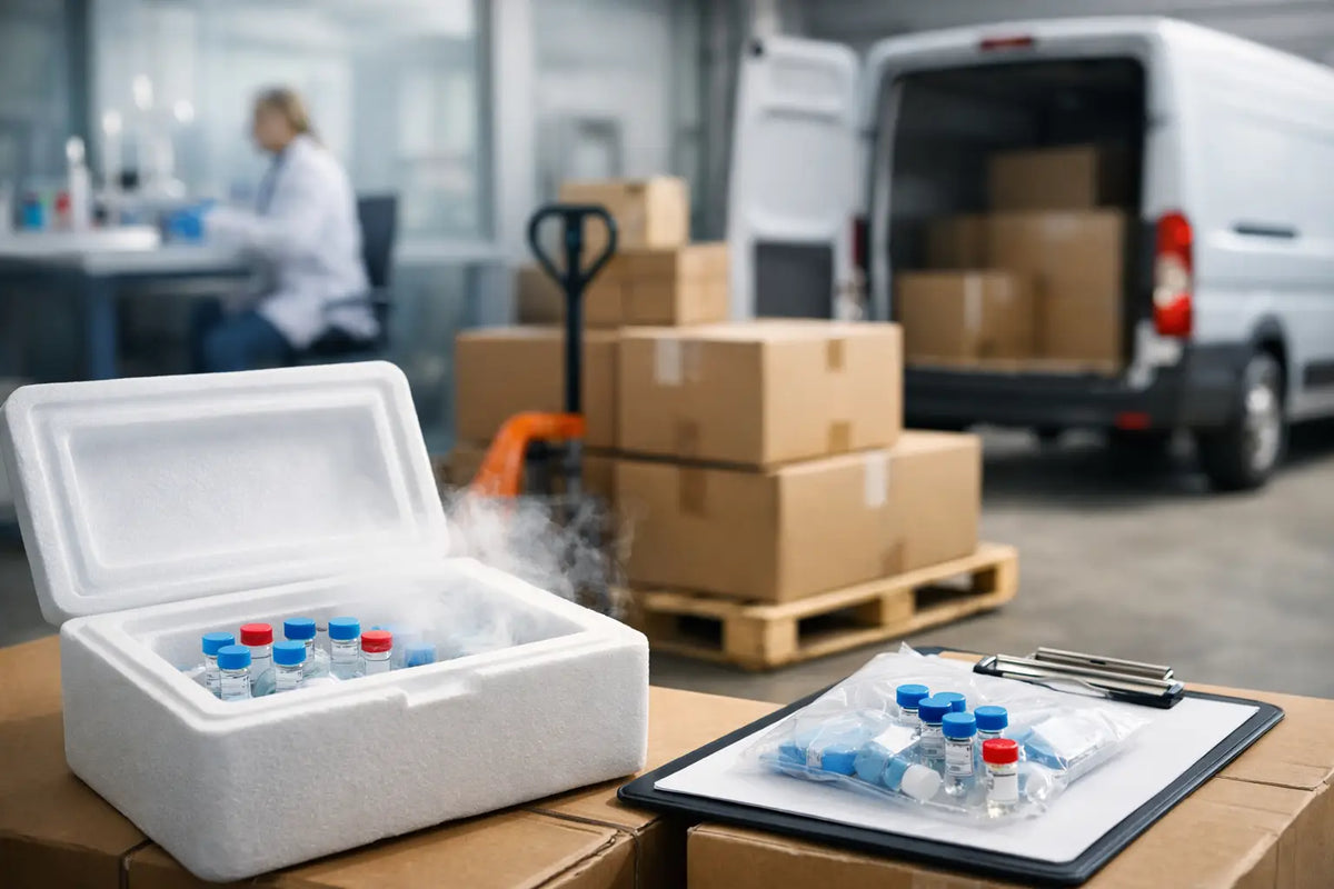Peptide Logistics for Reliable Research Supply