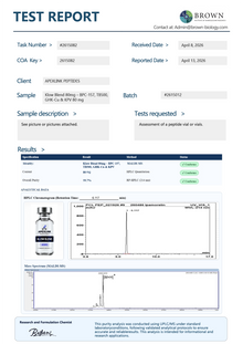 klow blend certificate