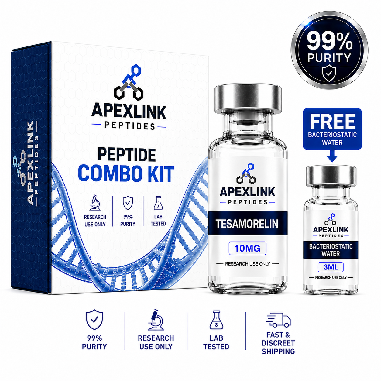 Tesamorelin 10mg Peptide
